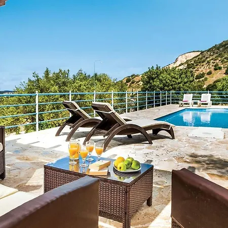 Sleeps 12 Air Con Wifi Villa Vlachata